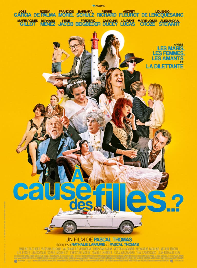affiche du film a cause des filles