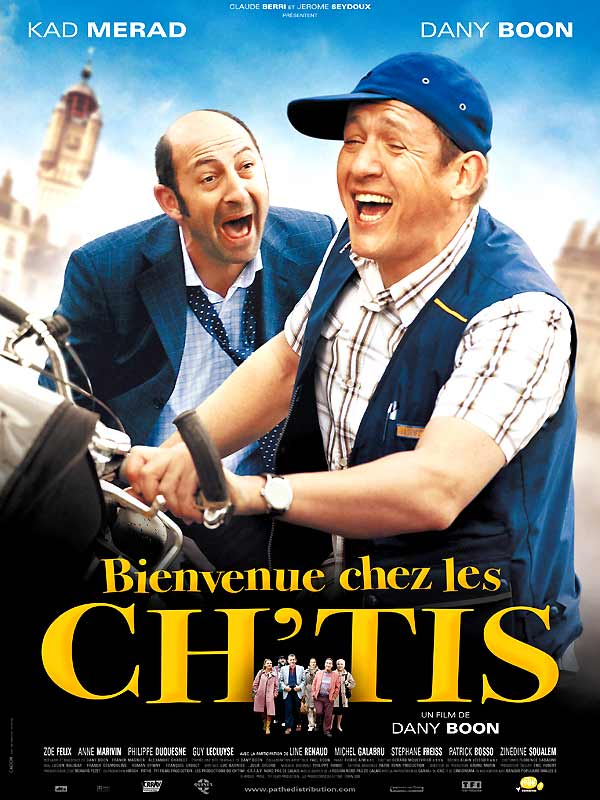 affiche du film bienvenue chez les ch tis