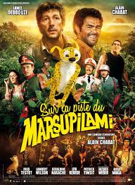 affiche du film sur la piste du marsupilami