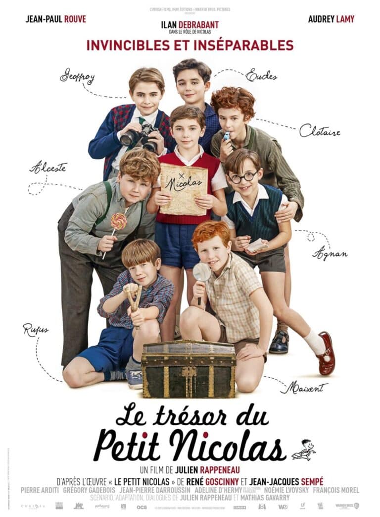 affiche du film le tresor du petit nicolas