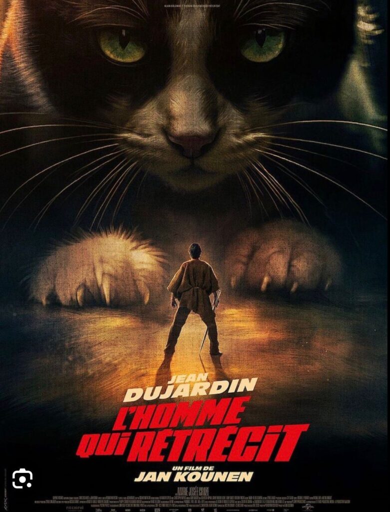 Affiche du film L'homme qui rétrécit