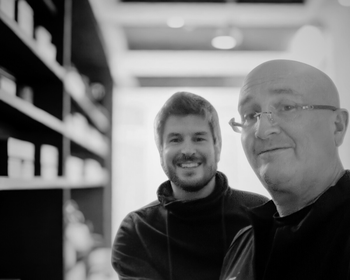 Selfie de Patrick et Alexandre